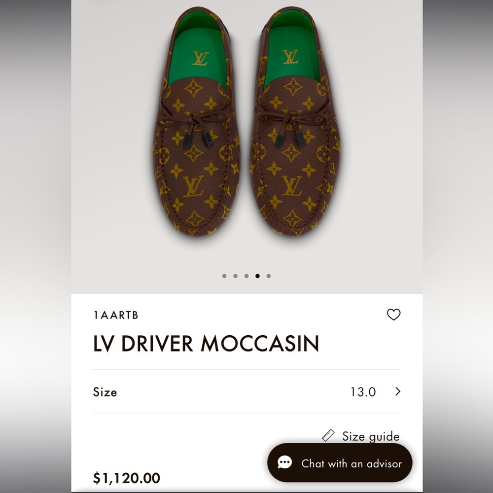Men Louis Vuitton shoes for sale like new
